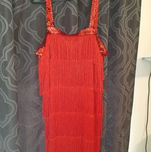Adult Roaring 20's Halloween Costume size Large 12-14